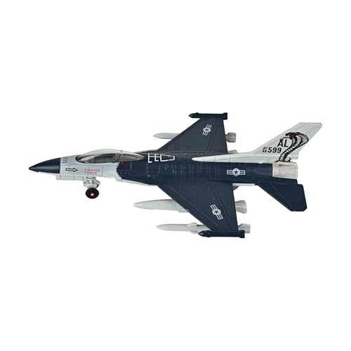 Image of Toys Uncle Diecast Aeroplane Scale Model, (1:400 Fighter Aeroplane with Light and Sound (Type 5))