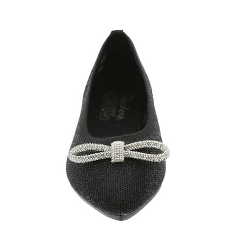 Skechers Skechers Women's Cleo Point - Glitzy Haze,Black,7.5