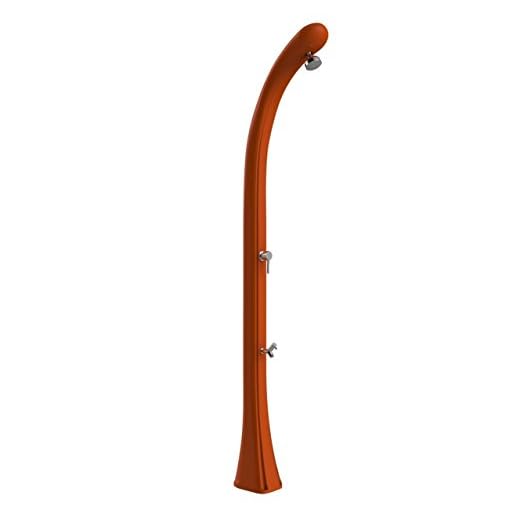 Arkema Design Ducha Solar En Resina Happy One Con Lavapies F120/2009 Naranja