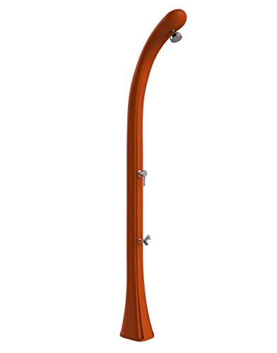 Arkema Design Ducha Solar En Resina Happy One Con Lavapies F120/2009 Naranja