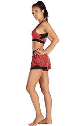 image for icyzone Workout Sports Bras for Women - Fitness Athletic Exercise Runn