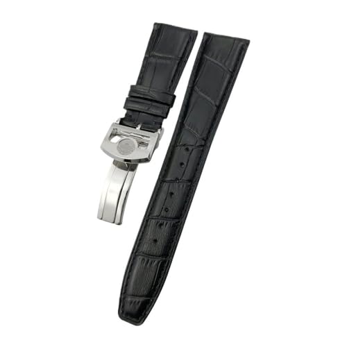 [ȓX] vvoh 20 ~[g 21 ~[g 22 ~[g Fit For IWC |gM[[ɃtBbg|gtB[mɃtBbgNVbNȎubNu[vvXgbv(BLACK WHITE,20mm)