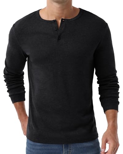 Sailwind Men's Long Sleeve Henley Shirt