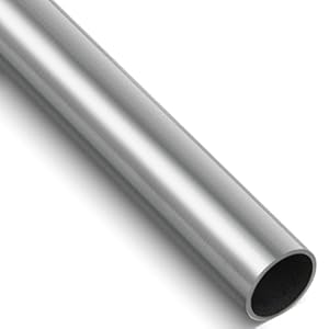 Hicarer 1-1/2″ Od 0.06″ Wall Thickness 2 Feet Length 304 Stainless Steel Tubing Round Metal Tube Pipe Stainless Steel Pipe Wall Weldable Tubing
