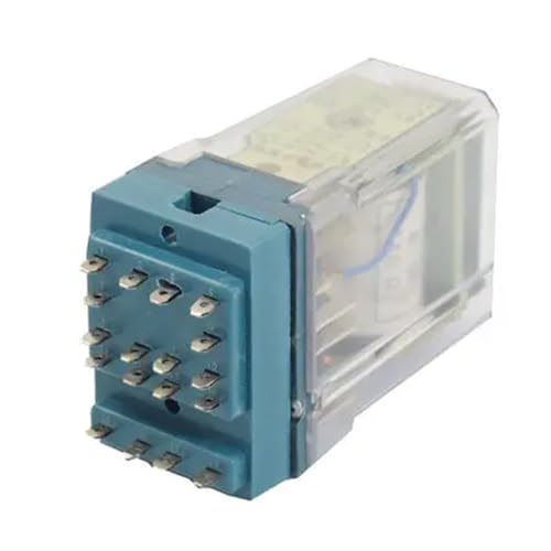 Relé de potencia de bobina de 24 V JZ02-44Z 14 pines 4PDT para automatismos