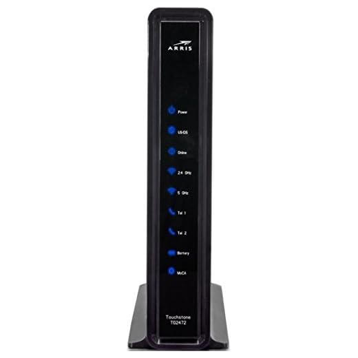 Arris Touchstone TG2472G Cable Voice Gateway Modem 24x8 DOCSIS 3.0 Gateway with 802.11ac Wi-Fi & MoCA 2.0 (Does NOT Work for COMCAST)