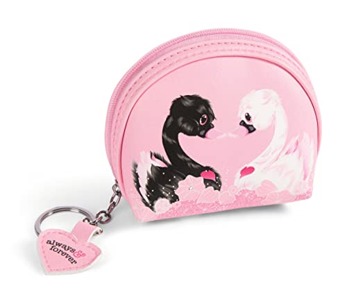 Preisvergleich Produktbild NICI Mäppchen Love Schwan mit Schlüsselring Green