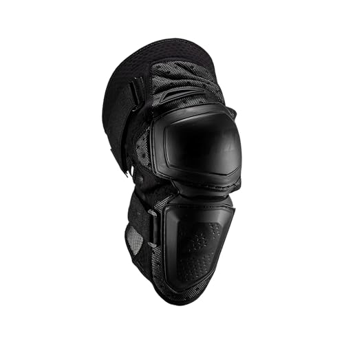 Genouillères Enduro noir S/M pour éviter les blessures aux genoux à vélo