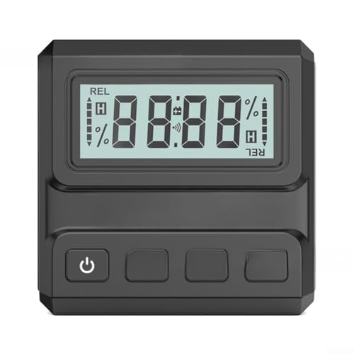 Transportador magnético digital con pantalla LCD para conversión de ángulo y pendiente, inclinómetro de 90 grados con accesorio magnético para estabilidad de medición