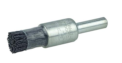 Image of Weiler 86099 3 /8 inch Burr-RX Coated Cup End Brush, .043 /120CG Crimped Fill, Made in the USA (Pack of 10)
