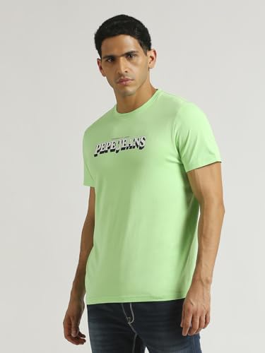 Image of Pepe Jeans Men's Cotton Slim Fit T-Shirt