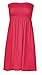 Girls Walk Women's Plus Size Plain Boob Tube Bandeau Sheering Top
