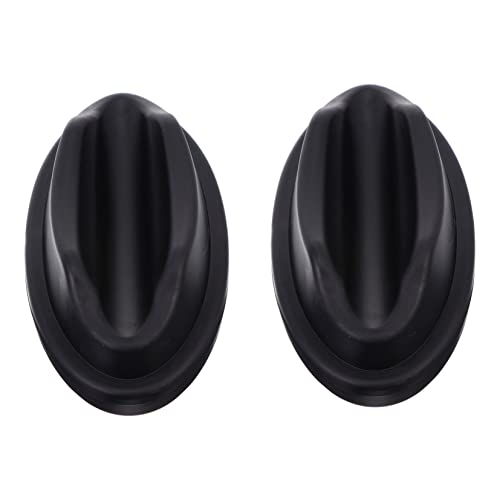 BRIGHTFUFU 2pcs Bike Front Wheel Riser Block for Indoor Trainer Bike Wheel Stabilizer Pad Anti-Slip Feet