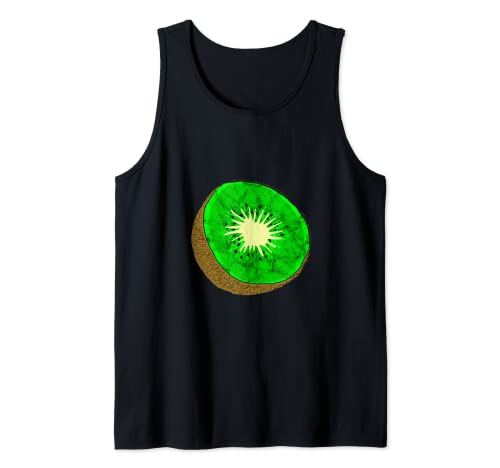 Kiwi Sommer Tropische Exotische Sauerfrucht Vegetarisch Tank Top