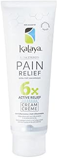 KaLaya 6X Extra Strength Pain Relief Cream (120g) - Natural Active, Pain-Blocking