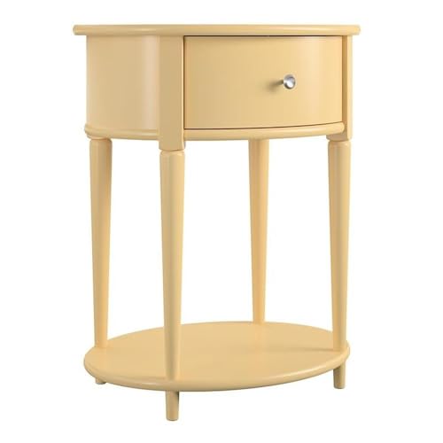 Ameriwood Home 9966814COM Aurora End Table, Pale Yellow cover