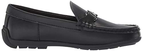 Steve Madden Boy's Blange Shoe, Black Leather, 3 M Us Little Kid #TOP5