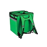50L XL Large Insulated Food Delivery Backpack, Expandable Catering Cooler Bag, Waterproof Pizza Bag for Uber Eats Deliveroo Thermal Food Bag for Bike for Beach, Picnic