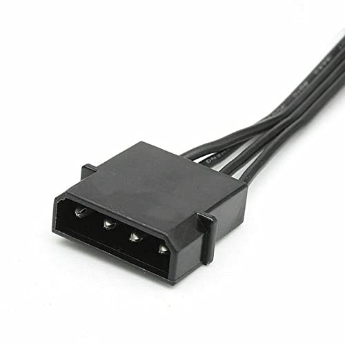 Câble d'alimentation IDE 4 broches vers répartiteur SATA multiple pour SSD HDD interne PC - 4