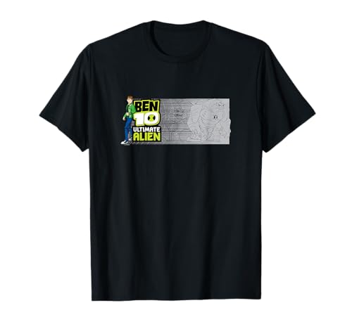 Ben 10 Ultimate Alien: Cosmic Destruction Humungousaur Logo T-Shirt
