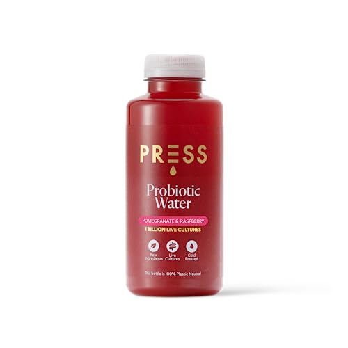 PRESS Healthfoods Raspberry & Pomegranate Probiotic Water 400ml