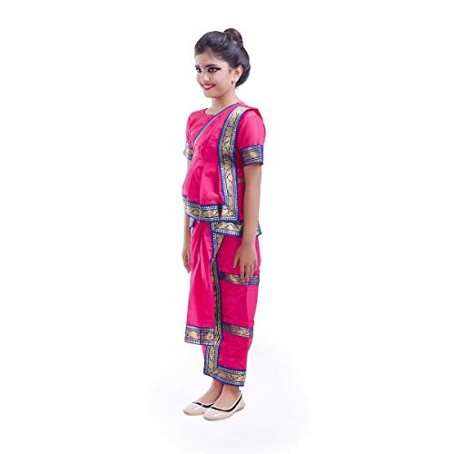 Image of Bharatnatyam readymade Dance dress for Girls and Women