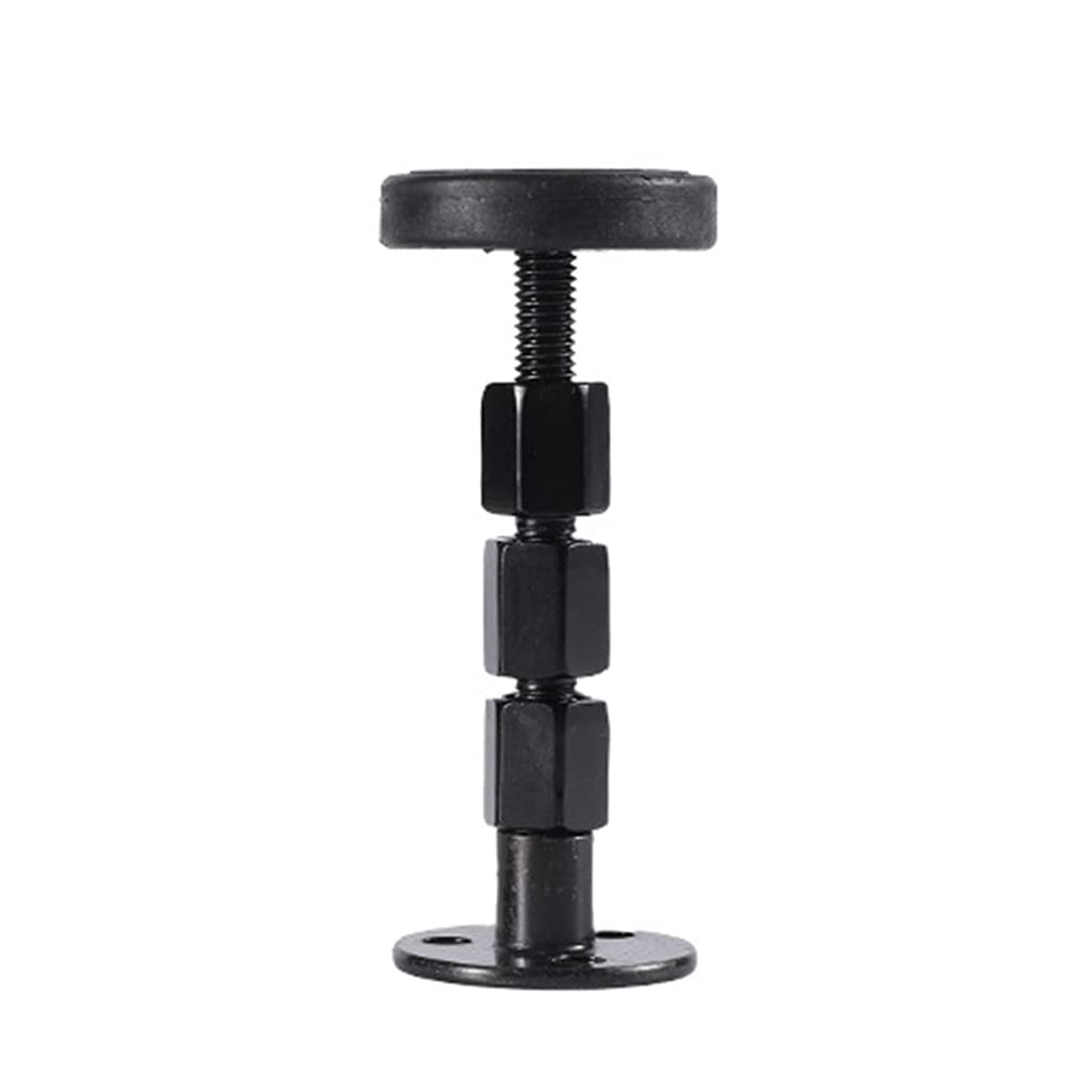 Threaded Bed Frame Anti-Shake Tool Adjustable Headboards Loosening Fixer for Protect the Wall from Banging Black Adjustable Threaded Bed Frame Anti-Shake Tool for