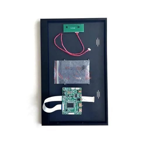 N156BGA N156BGE USBマイクロ改造キット 1366*768モニター ポータブルメタルシェル+コントローラーボード HDMI-Mini 30ピンEDP 15.6インチ対応(N156BGA-EA3 and Case)