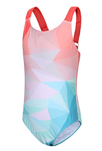 Image of Girls One Piece Swimsuits Halter Bathing Suits Summer Swimwear 3-16 Years
