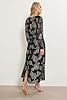 Long Tall Sally - LTS Tall & Gold Floral Jacquard Midaxi Dress - Women's #3