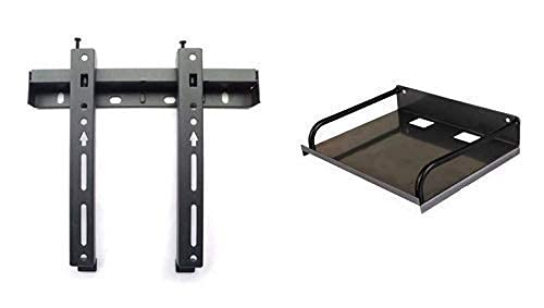 NURAT® TV Wall Mount Bracket Heavy Metal Primmum Quality for Mount 17 to 43 inch LCD, LED, 4K, Smart TV, Universal TV Wall Stand Black and Multi-Purpose Metal Wall Mount Stand and Free with TV Stand (B09CLNCJ9L) Amazon Price History, Amazon Price Tracker