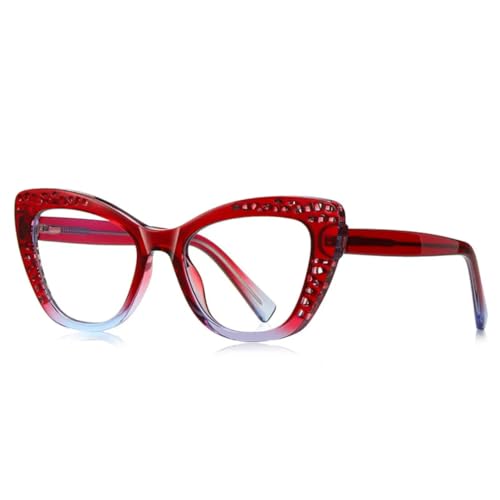 Lunettes anti-lumière bleue TR90 soulageant la fatigue visuelle des femmes