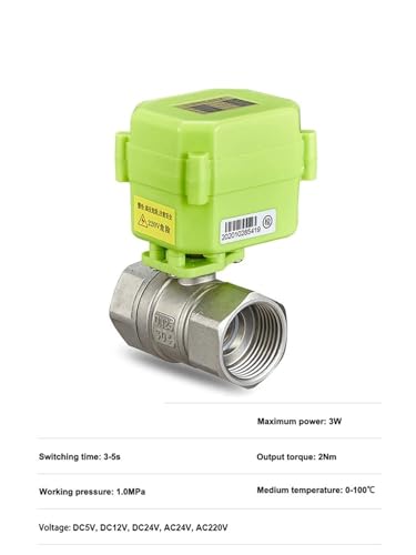 Vanne à boisseau sphérique électrique en acier inoxydable 3/4 AC220V haute durabilité - 4