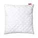 Pikowana poduszka premium SOFTIMI – antyalergiczna – antyroztoczowa – bezzapachowa do natychmiastowego użytku – z regulacją twardości (70 x 70 cm)