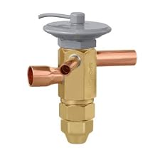 Sporlan Val Thermostatic Expansion Valve, Txv, R404a R-404a, 1 2 Ton, 3 8 Odf X 1 2 Odf, Sweat, Medium Temperature, Inches Egse-1 2c