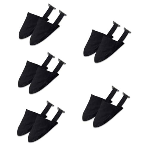 VANZACK 5pairs Bowling Shoe Sliding Mat for Easy Use Non- Overshoes for Men Women Shoe Accessories for Enhanced Performance