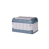 QUYONG Car Trunk Organizer with lid Store, Car Boot Tidy 3 Times Size Folded Portable Waterproof Tra