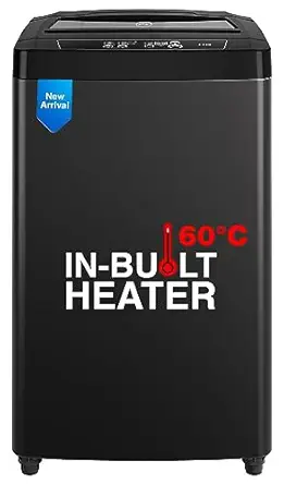 Godrej 6.5 Kg 5 Star Fully-Automatic Top Load Washing Machine Appliance with In Built Heater (WTEON ADR 65 5.0 FDTH GPGR, Graphite Grey)