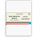 100 Bright White Smooth Card Paper Sheets - 8" X 10" (8X10 Inches) Photo|Picture-Frame Size - 80# (80 lb/pound) Cover Weight - Quality Paper for Consistency in Print as a Result of the Smooth Finish