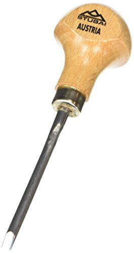 Image of Stubai 580303 Wood Carving Chisel "Micro" Type 3, Silver/Beige, 3 mm