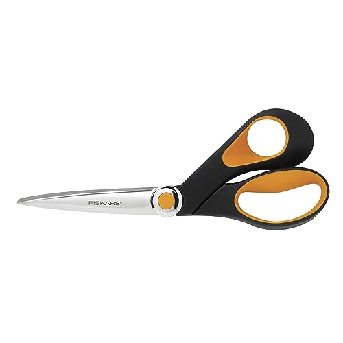 Fiskars RazorEdge Fabric Scissors, Precision-Ground Stainless Steel Blades, Heavy Duty Softgrip Handle, 8", Black by Fiskars - Image 9