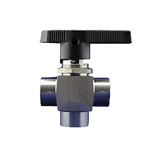 Robinet à bille en acier inoxydable SS304 robuste pour réseau d'eau potable