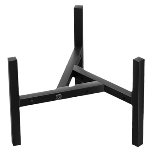 Hbbgdiy Adjustable Plant Stand Heavy Duty Metal, Black Corner Flower Pot Holder for 9.1-12.6 Inch, Indoor & Outdoor Display