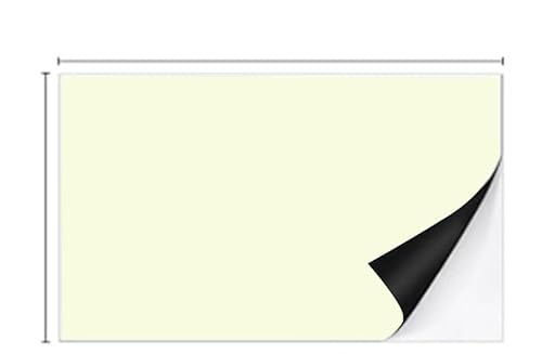 MITHREEL Pizarra magnetica pared – Rollo pizarra adhesiva de diseño moderno y funcional – Pizarra grande fácil de instalar para cocina, estudio u oficina doméstica (120 X 60 BEIGE)