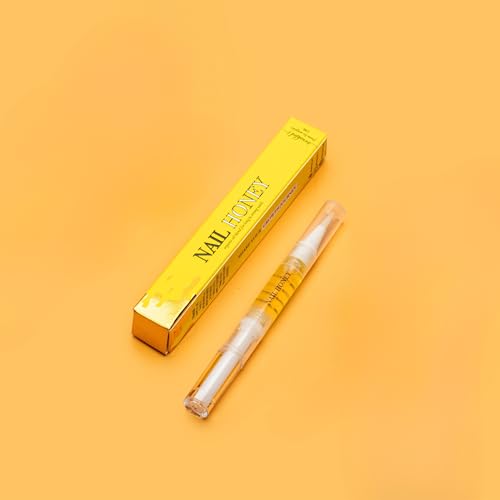 Twinkled T Nail Honey - Organic Nail Strengthening Treatment for Growth, Strength, & Moisture Nail Care Blend Cuticle Oil (2ml Pen)