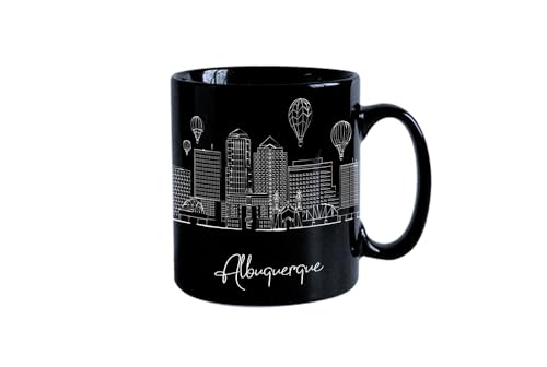 Albuquerque NM Gifts & Souvenirs Mug 11oz Black Ceramic
