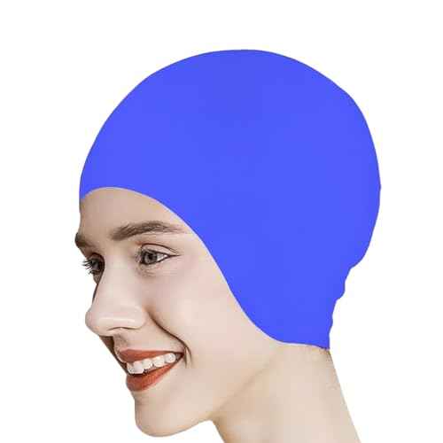 Sombrero de natación, gorra de natación | Tapa de natación para adultos,Protección impermeable y cómodo equipo de natación para entrenamiento de regazo, aeróbicos acuáticos, piscinas turísticas, cuida
