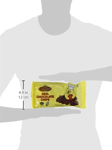 Miniatura 3 de King David Chips de chocolate negro kosher sin lácteos veganos sin lactosa, 8.8 onzas (paquete de 4)