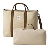 Aukana 2-in-1 Oversized Beach Bag Tote with Removable Cooler – Canvas Travel Bag for Women – Waterproof, Sand-Resistant, Stylish & Durable – Ideal for Family Vacations or Gifts