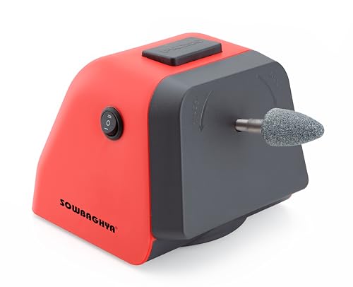Image of Sowbaghya Coco 2-in-1 Electric Coconut Scraper & Knife Sharpener | Powerful Motor | Fresh Coconut Grating at Home | Compact & Easy to Clean | 1 Year Warranty
